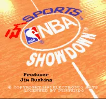 Image n° 4 - screenshots  : NBA Showdown
